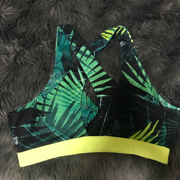 Fabletics Jungle Print Sports Bra - Picture 2 of 2